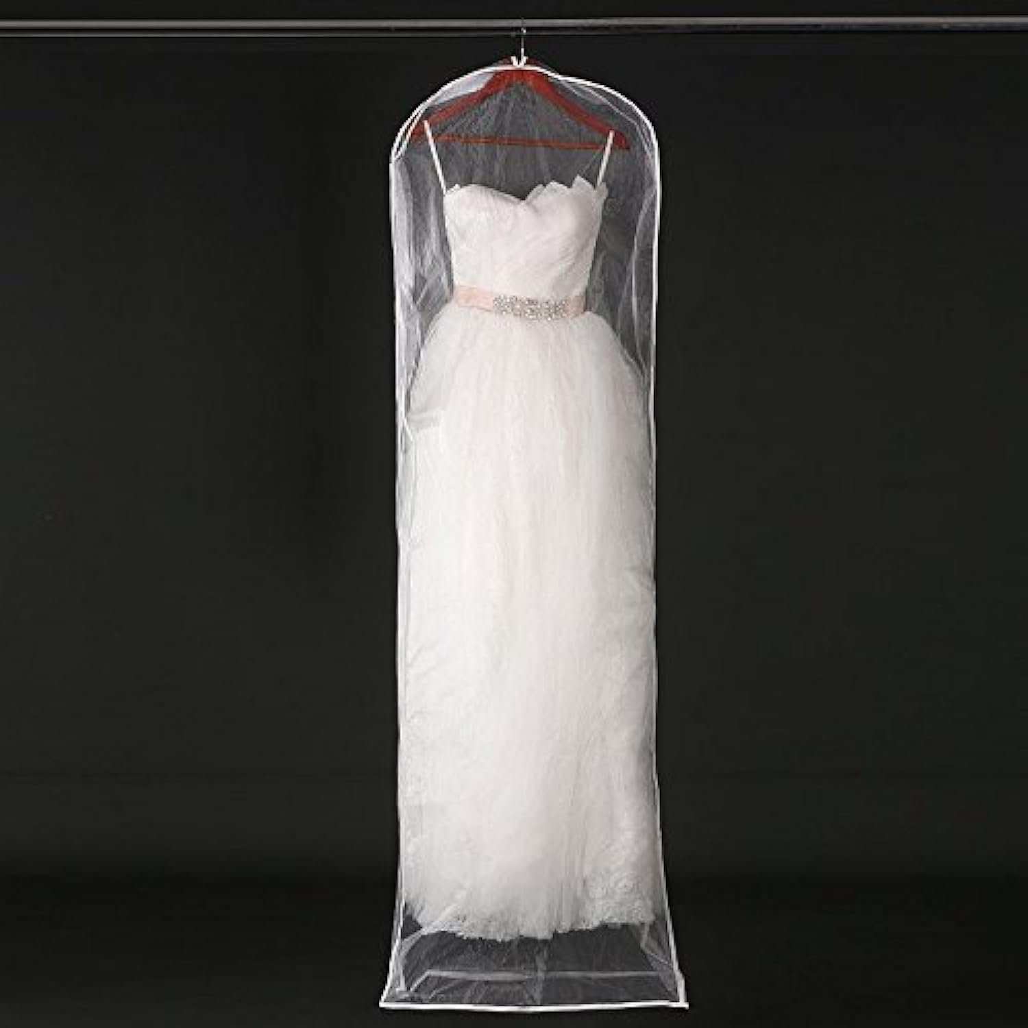 Breathable Bridal Wedding Garment Dress Bag White Mesh Extra Large 72