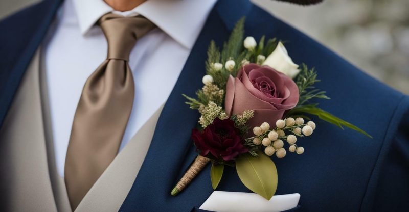 The Essentials of Boutonniere Etiquette for Your Wedding Day