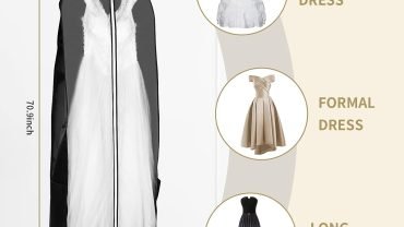 DYBHRD 70.9-Inch Foldable-Wedding-Dress Garment-Bag Review
