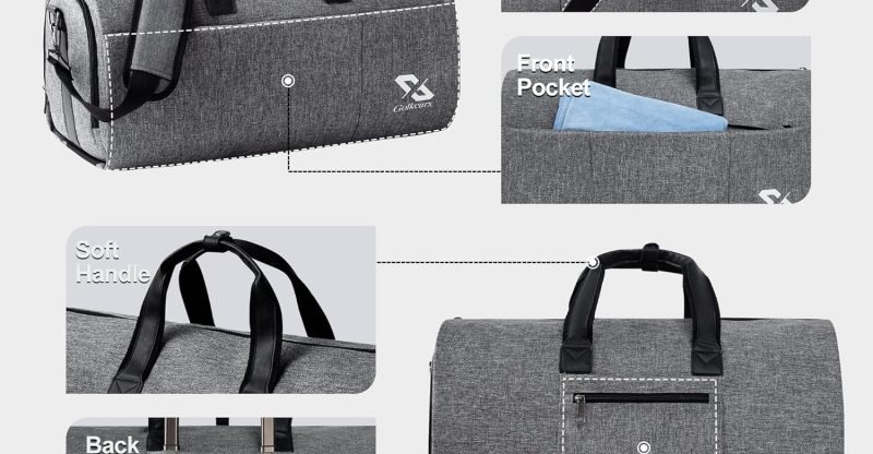Golkcurx Convertible Garment Bag Review