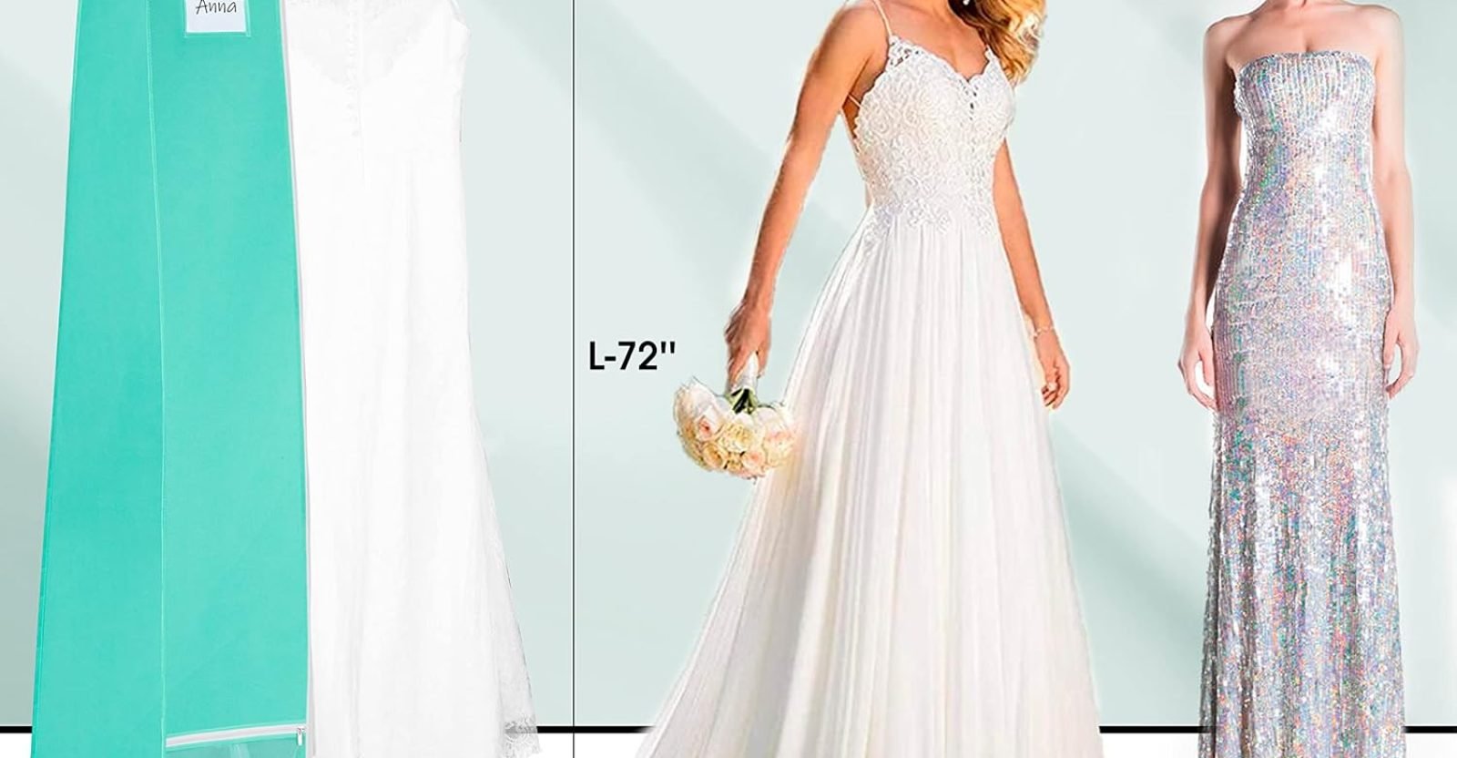 SLEEPING LAMB Wedding Dress Garment Bag Review Wedding Promises